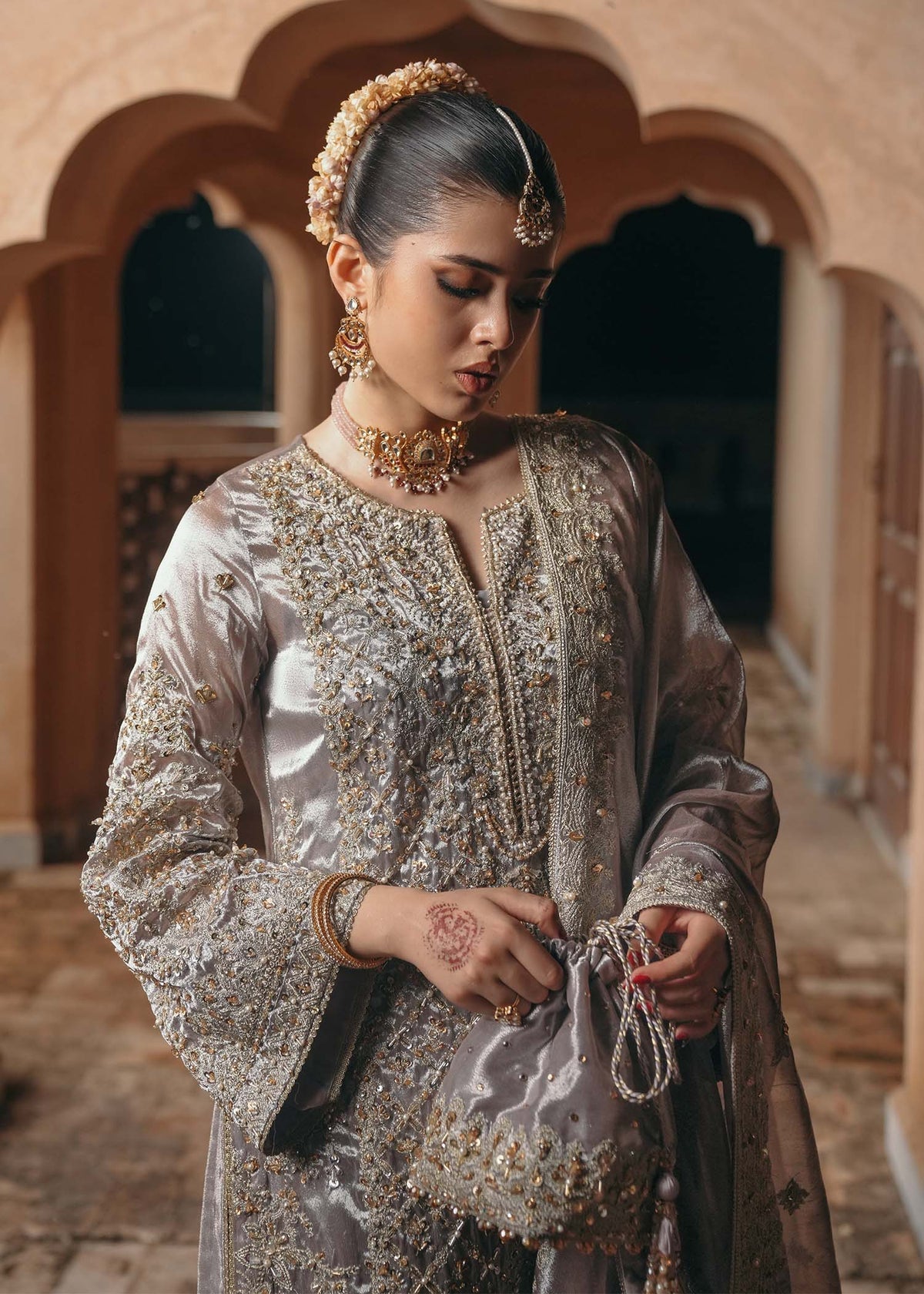 Kanwal Malik | Saheli Luxury Pret 24 | Gulnaar - Pakistani Designer Dress - by Kanwal Malik - Type : Ladies Clothes - 100% Original at Saira Sultan