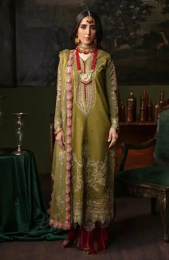 Emaan Adeel | Noori Silk Formals 23 | NR 01 ZARA - Pakistani Designer Dress - by Emaan Adeel | Type: Formal - 100% Original at Saira Sultan