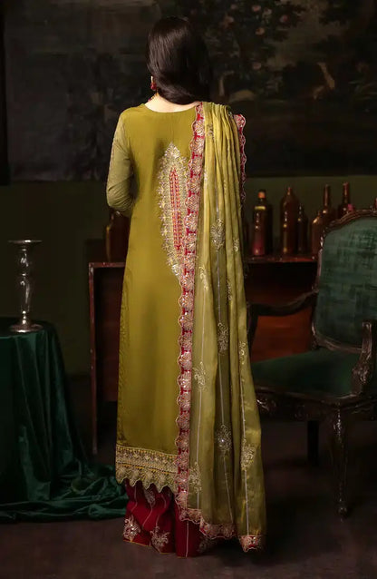 Emaan Adeel | Noori Silk Formals 23 | NR 01 ZARA - Pakistani Designer Dress - by Emaan Adeel | Type: Formal - 100% Original at Saira Sultan