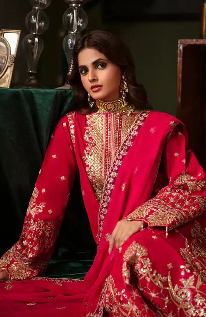 Emaan Adeel | Noori Silk Formals 23 | NR 02 ZEBAISH - Pakistani Designer Dress - by Emaan Adeel | Type: Formal - 100% Original at Saira Sultan