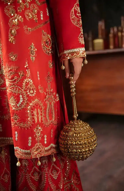 Emaan Adeel | Noori Silk Formals 23 | NR 04 MAHJABEEN - Pakistani Designer Dress - by Emaan Adeel | Type: Formal - 100% Original at Saira Sultan