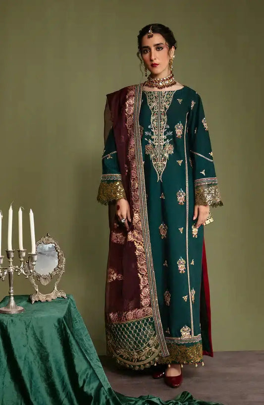 Emaan Adeel | Noori Silk Formals 23 | NR 05 RIWAYAT - Pakistani Designer Dress - by Emaan Adeel | Type: Formal - 100% Original at Saira Sultan