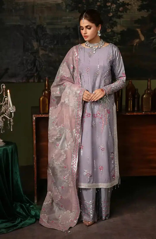 Emaan Adeel | Noori Silk Formals 23 | NR 06 BANO - Pakistani Designer Dress - by Emaan Adeel | Type: Formal - 100% Original at Saira Sultan