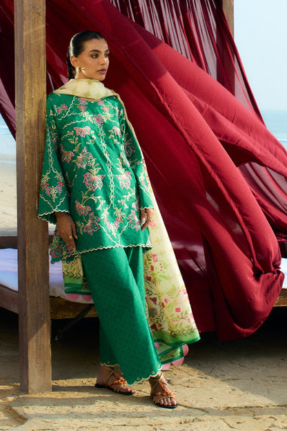 Sania Maskatiya | Luxury Lawn 25 | Jehan (B) - Pakistani Designer Dress - by Sania Maskatiya - Type : Ladies Clothes - 100% Original at Saira Sultan