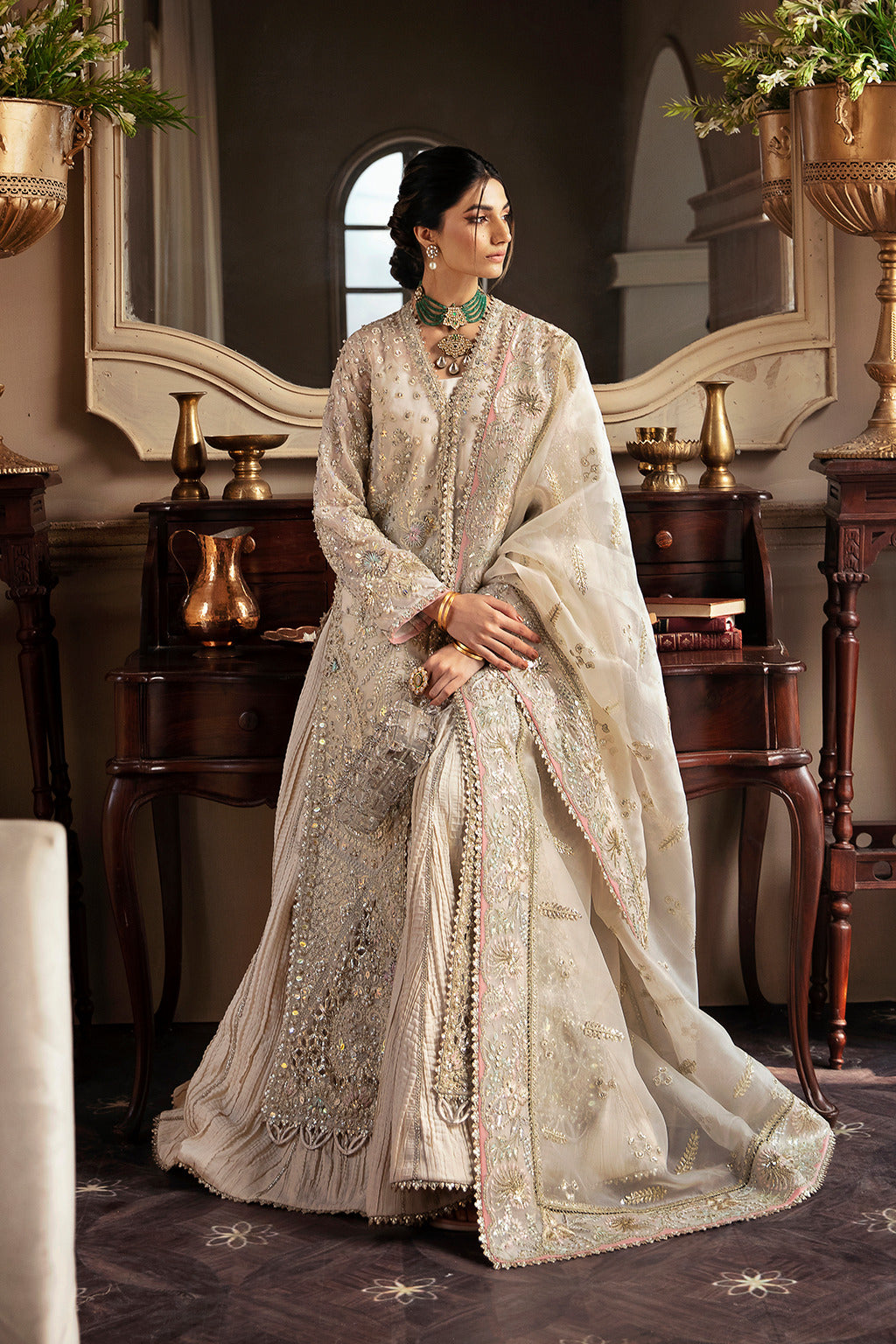 Lumene Festive | MIEL - Pakistani Designer Dress - by Soraya | Type: Bridal - 100% Original at Saira Sultan