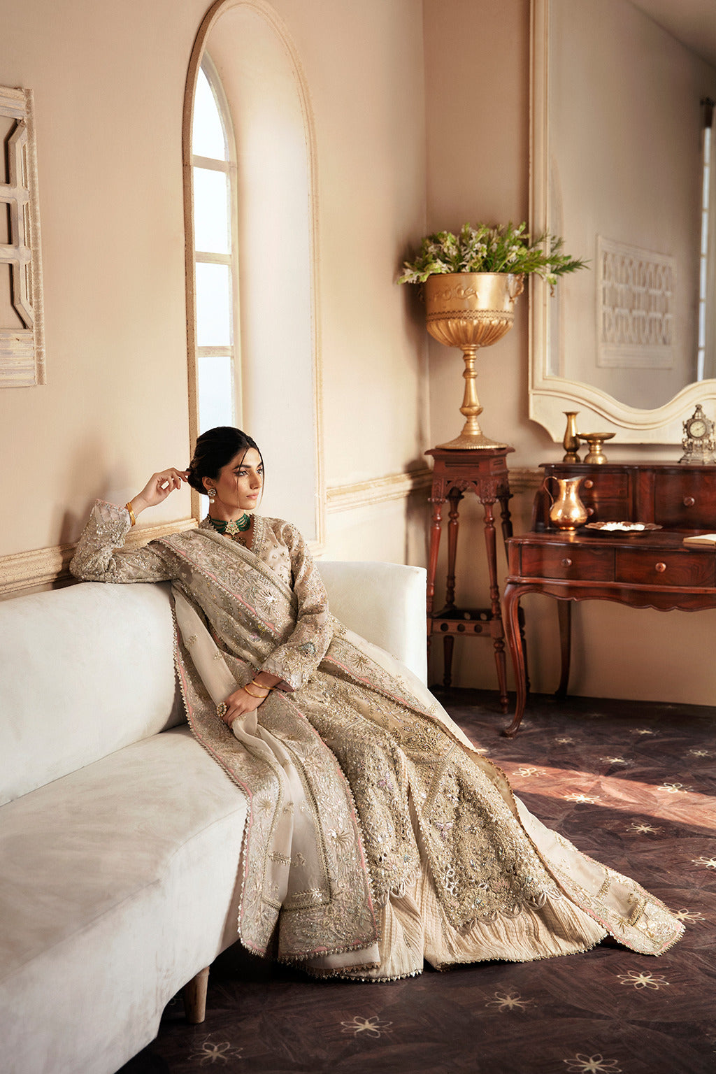 Lumene Festive | MIEL - Pakistani Designer Dress - by Soraya | Type: Bridal - 100% Original at Saira Sultan