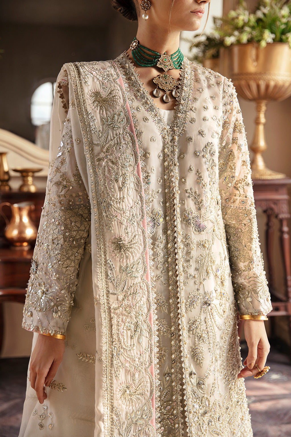 Lumene Festive | MIEL - Pakistani Designer Dress - by Soraya | Type: Bridal - 100% Original at Saira Sultan
