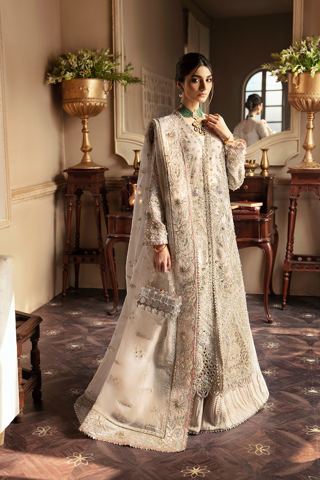 Lumene Festive | MIEL - Pakistani Designer Dress - by Soraya | Type: Bridal - 100% Original at Saira Sultan