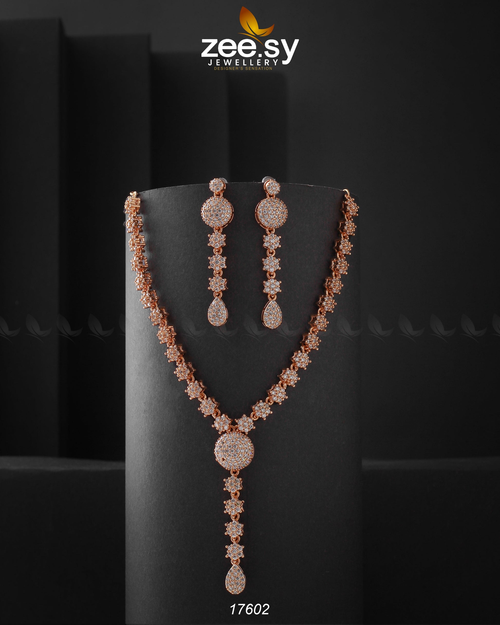 Cascade Necklace Golden