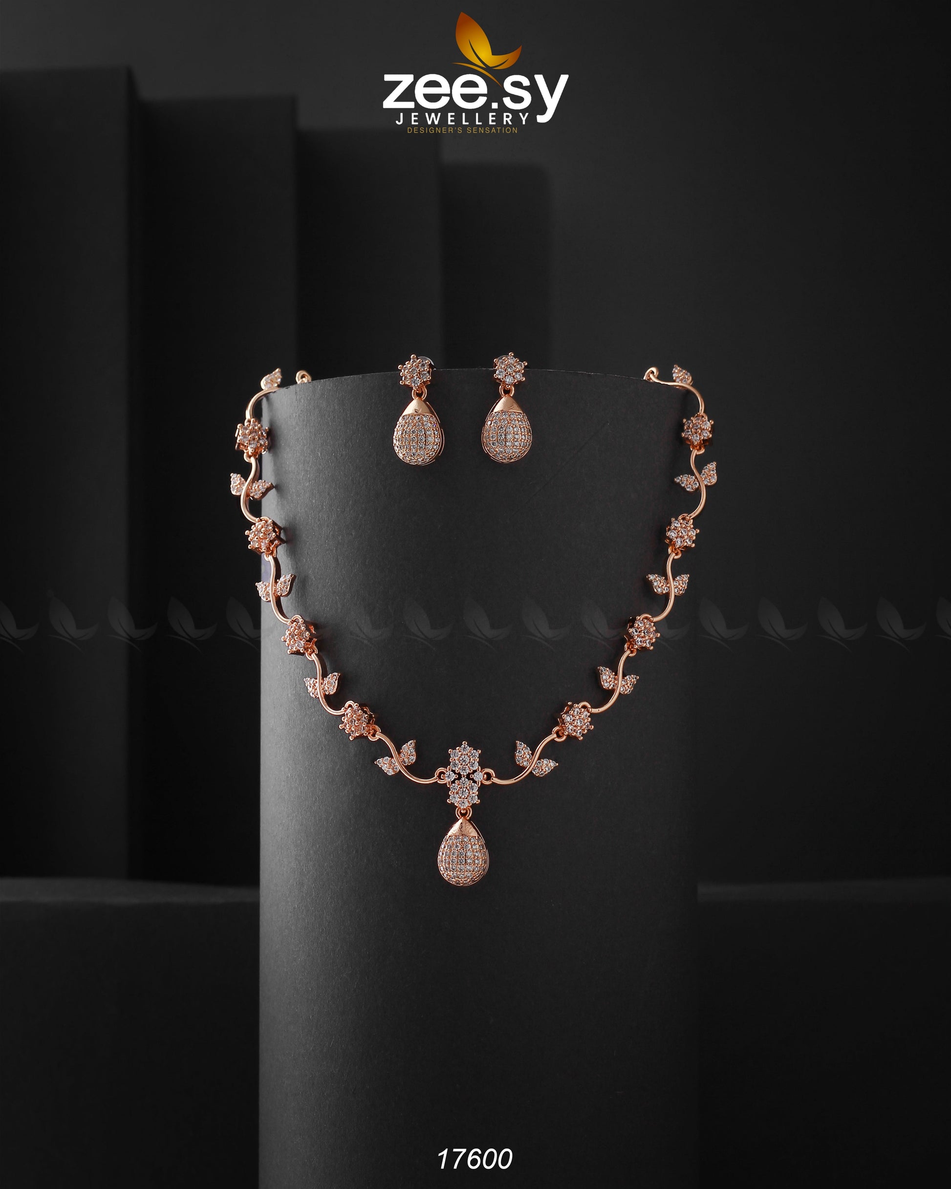 Lariat Necklace Golden