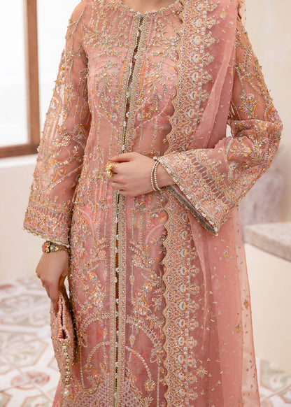 Kanwal Malik | Mirha Eid Luxury Pret 25 | Eshaal M Pink Organza