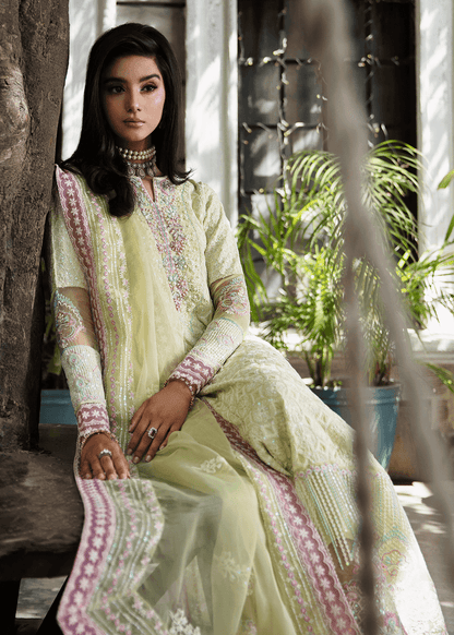 Maria Osama Khan | Rang e Noor Eid Edit | Nargis - Pakistani Designer Dress - by Maria Osama Khan | Type: Luxury - 100% Original at Saira Sultan