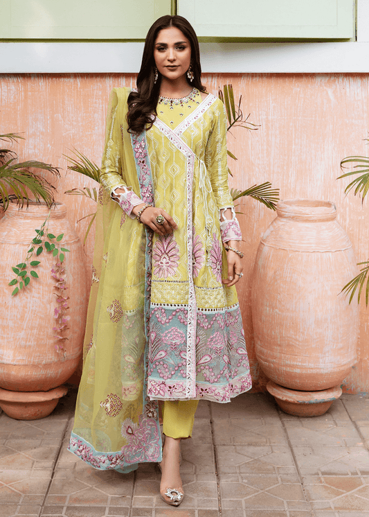Maria Osama Khan | Rang e Noor Eid Edit | Kanwal - Pakistani Designer Dress - by Maria Osama Khan | Type: Luxury - 100% Original at Saira Sultan