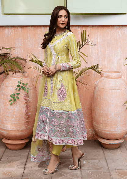 Maria Osama Khan | Rang e Noor Eid Edit | Kanwal - Pakistani Designer Dress - by Maria Osama Khan | Type: Luxury - 100% Original at Saira Sultan