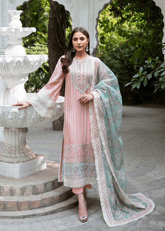 Maria Osama Khan | Rang e Noor Eid Edit | Champa - Pakistani Designer Dress - by Maria Osama Khan | Type: Luxury - 100% Original at Saira Sultan