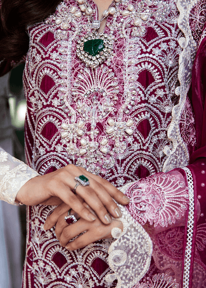 Maria Osama Khan | Rang e Noor Eid Edit | Sumbul - Pakistani Designer Dress - by Maria Osama Khan | Type: Luxury - 100% Original at Saira Sultan
