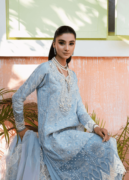 Maria Osama Khan | Rang e Noor Eid Edit | Sumbul - Pakistani Designer Dress - by Maria Osama Khan | Type: Luxury - 100% Original at Saira Sultan