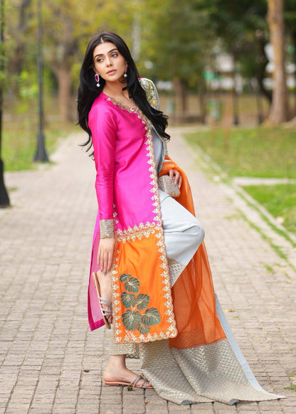Fozia Khalid I Dilkash Festive Wear 25 | abeer - Pakistani Designer Dress - by Fozia Khalid - Type : Ladies Clothes - 100% Original at Saira Sultan