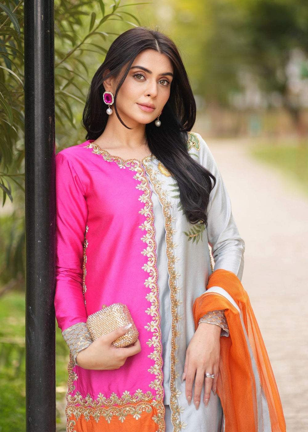 Fozia Khalid I Dilkash Festive Wear 25 | abeer - Pakistani Designer Dress - by Fozia Khalid - Type : Ladies Clothes - 100% Original at Saira Sultan