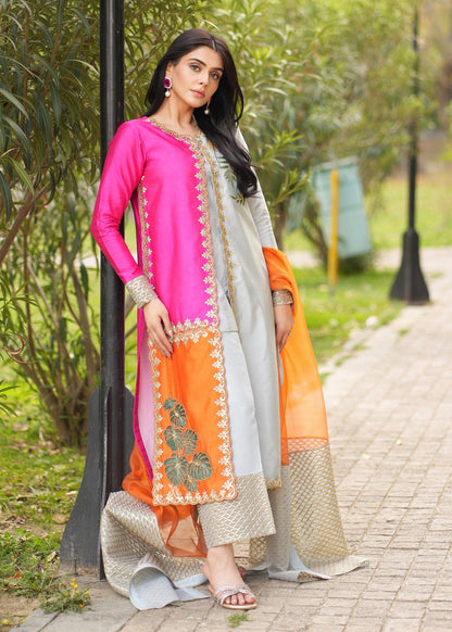 Fozia Khalid I Dilkash Festive Wear 25 | abeer - Pakistani Designer Dress - by Fozia Khalid - Type : Ladies Clothes - 100% Original at Saira Sultan