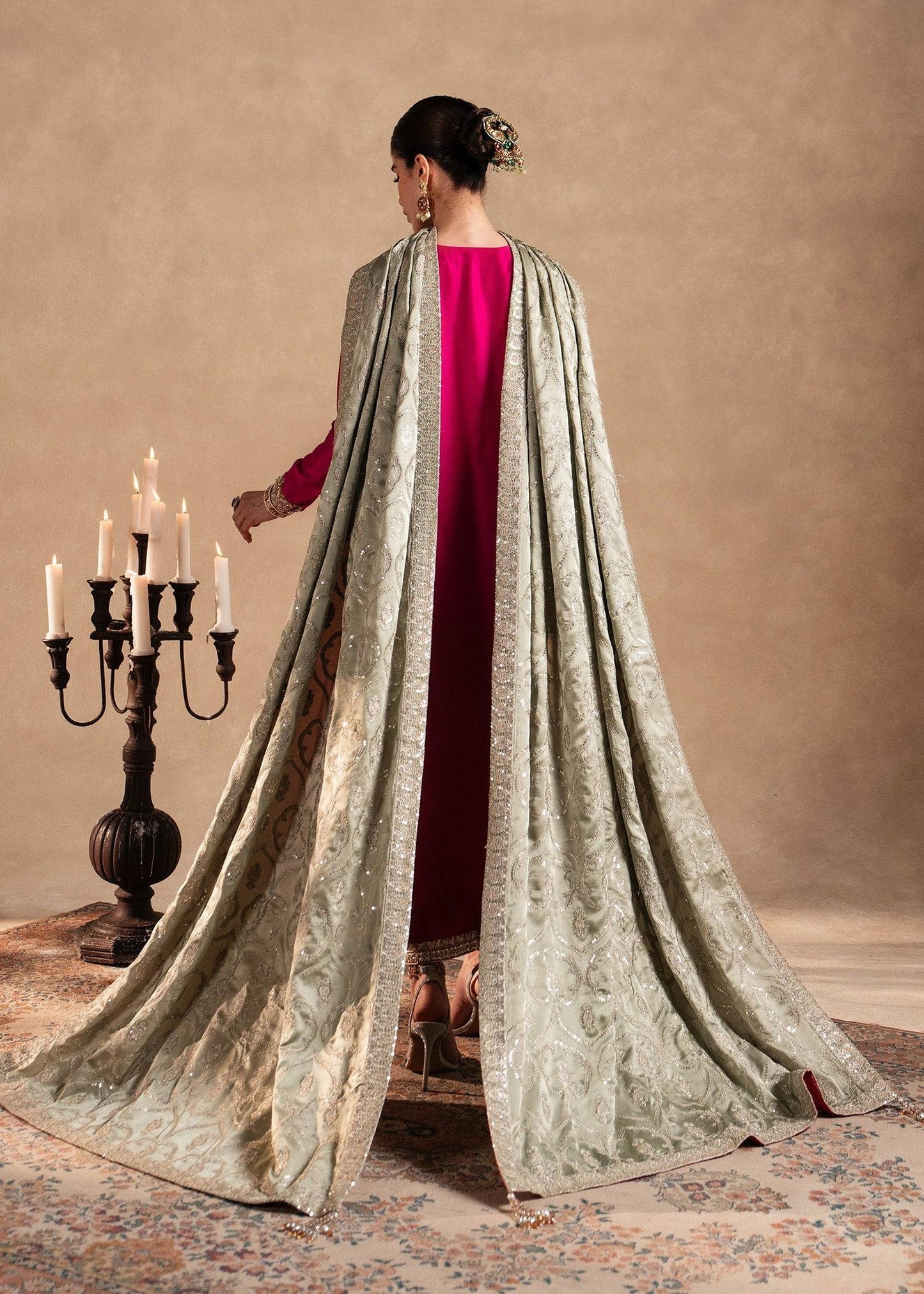 Sadaf Fawad Khan | Nafees Formals 25 | Zafeen - Pakistani Designer Dress - by Sadaf Fawad Khan | Type: Ladies Clothes - 100% Original at Saira Sultan