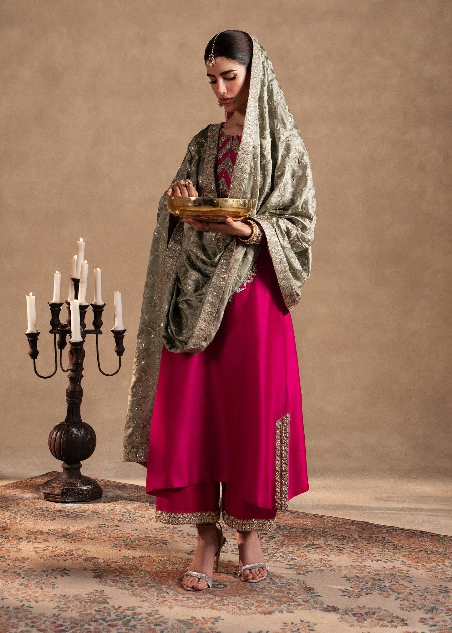 Sadaf Fawad Khan | Nafees Formals 25 | Zafeen - Pakistani Designer Dress - by Sadaf Fawad Khan | Type: Ladies Clothes - 100% Original at Saira Sultan