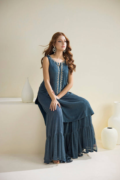 Farhat Jahan | Luxury Pret | Camille - Pakistani Designer Dress - by Farhat Jahan | Type: Formal - 100% Original at Saira Sultan