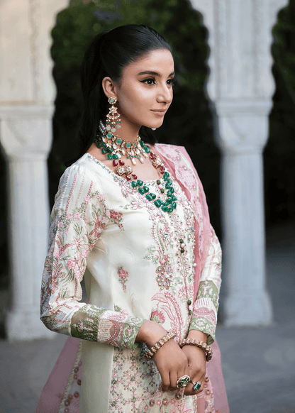 Maria Osama Khan | Rang e Noor Eid Edit | Chambeli - Pakistani Designer Dress - by Maria Osama Khan | Type: Luxury - 100% Original at Saira Sultan