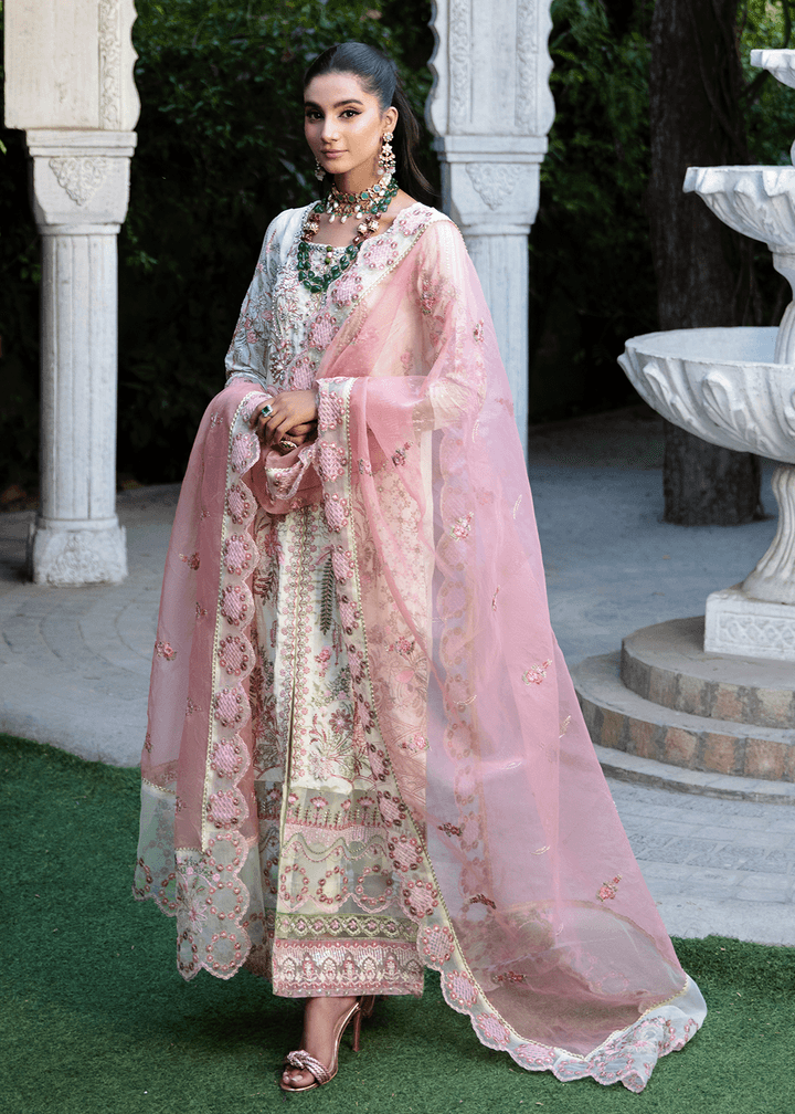 Maria Osama Khan | Rang e Noor Eid Edit | Chambeli - Pakistani Designer Dress - by Maria Osama Khan | Type: Luxury - 100% Original at Saira Sultan