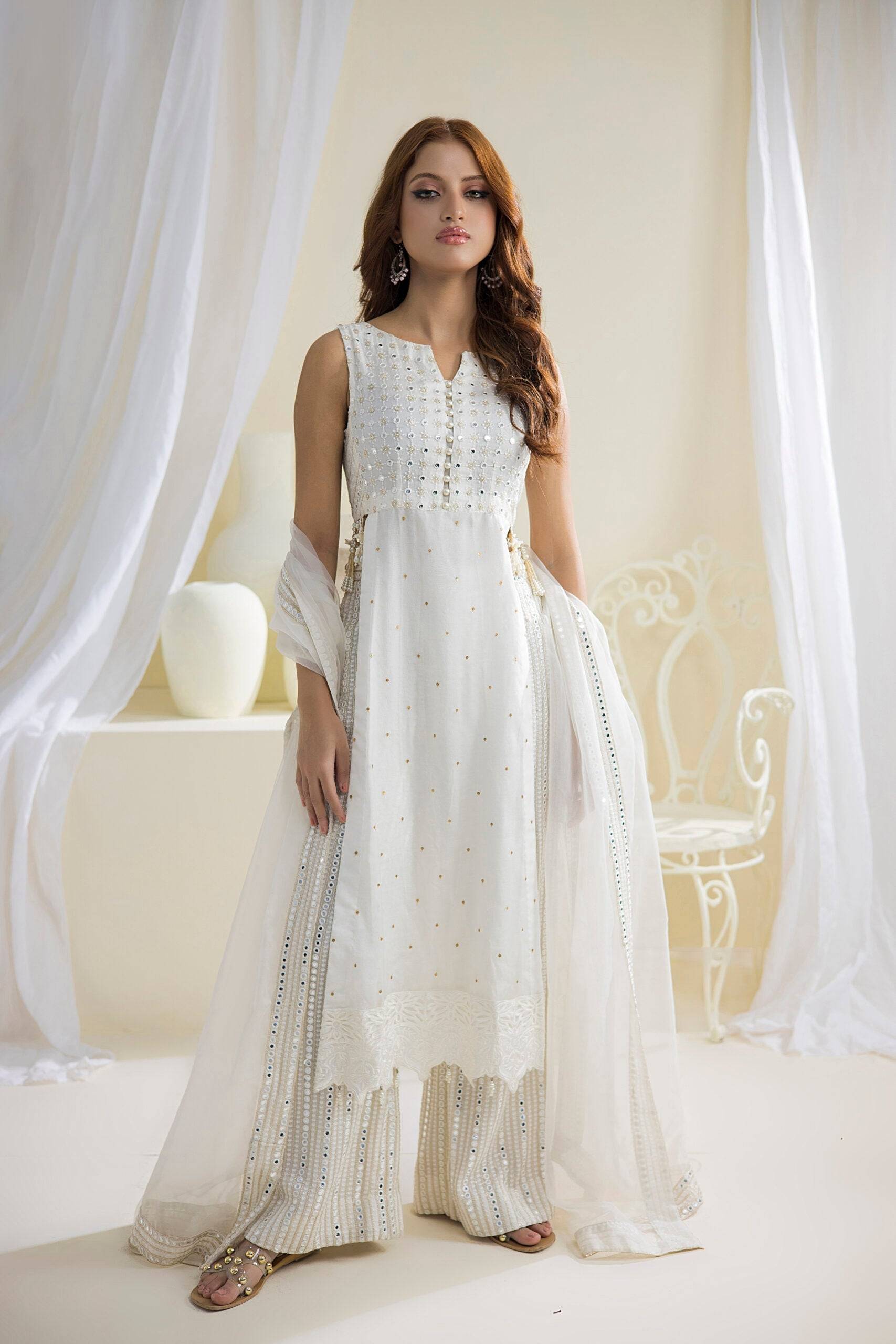 Farhat Jahan | Luxury Pret | Mila - Pakistani Designer Dress - by Farhat Jahan | Type: Formal - 100% Original at Saira Sultan