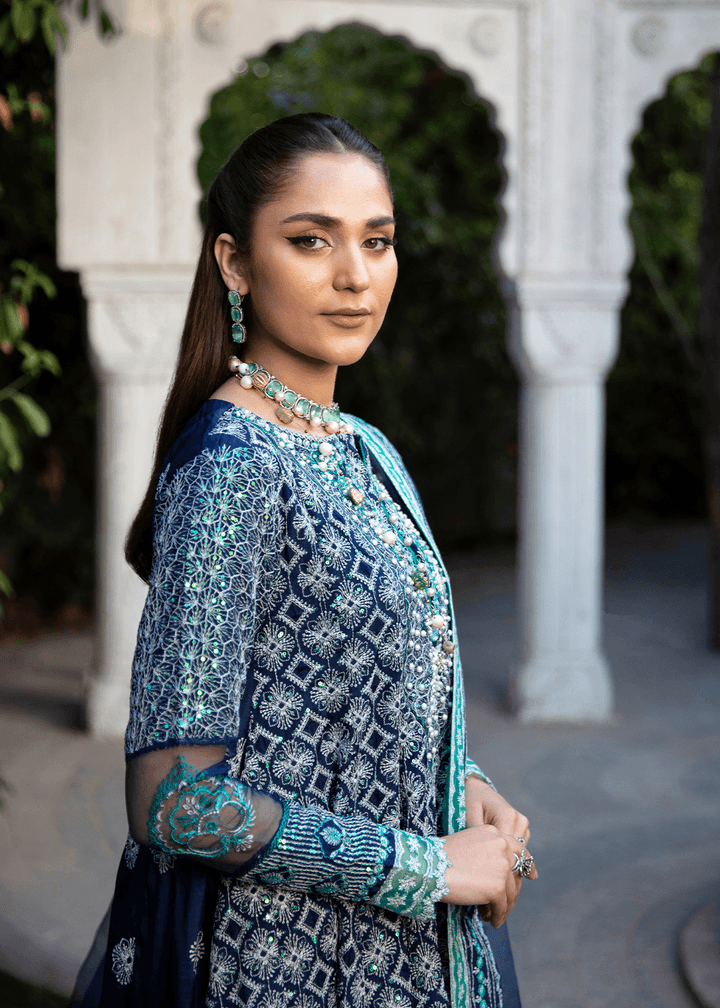 Maria Osama Khan | Rang e Noor Eid Edit | Nargis - Pakistani Designer Dress - by Maria Osama Khan | Type: Luxury - 100% Original at Saira Sultan