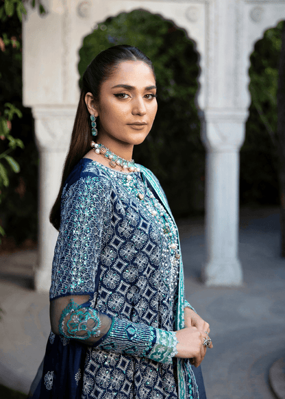 Maria Osama Khan | Rang e Noor Eid Edit | Nargis - Pakistani Designer Dress - by Maria Osama Khan | Type: Luxury - 100% Original at Saira Sultan