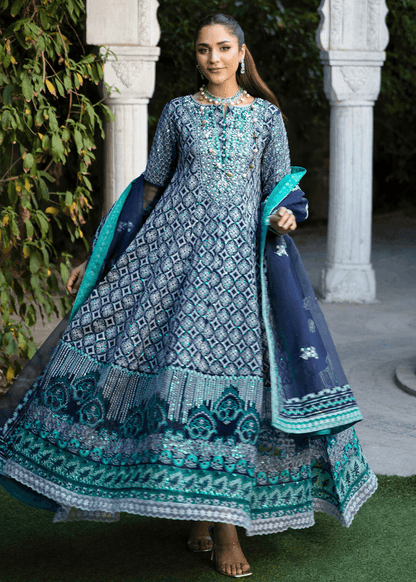 Maria Osama Khan | Rang e Noor Eid Edit | Nargis - Pakistani Designer Dress - by Maria Osama Khan | Type: Luxury - 100% Original at Saira Sultan