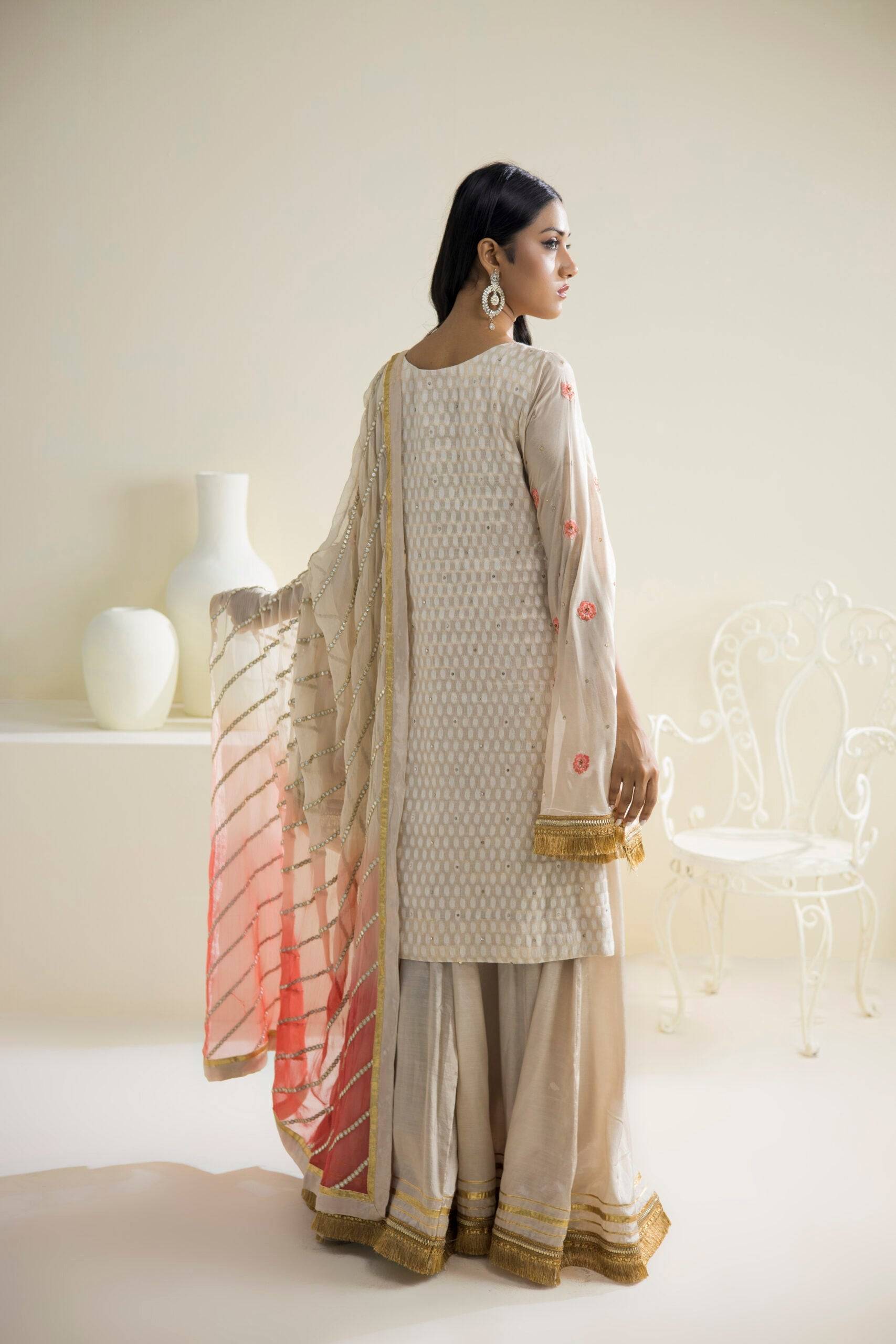 Farhat Jahan | Luxury Pret | Qainaat - Pakistani Designer Dress - by Farhat Jahan | Type: Formal - 100% Original at Saira Sultan
