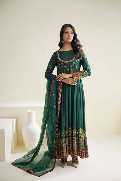 Farhat Jahan | Luxury Pret | Reyah - Pakistani Designer Dress - by Farhat Jahan | Type: Formal - 100% Original at Saira Sultan