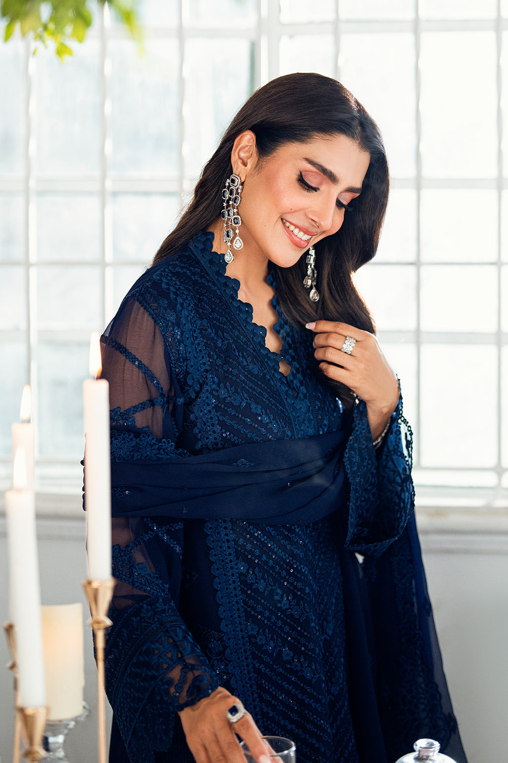 Azure | Luxe Formals | Imperial Midnight - Pakistani Designer Dress - by Azure - Type : Ladies Clothes - 100% Original at Saira Sultan
