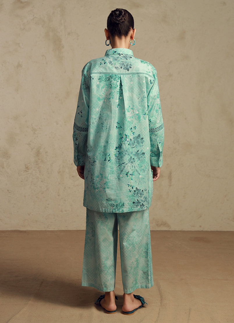 Image | Spring Basics 25 | IMPRSS-213688 S Light Ferozi Pure cotton