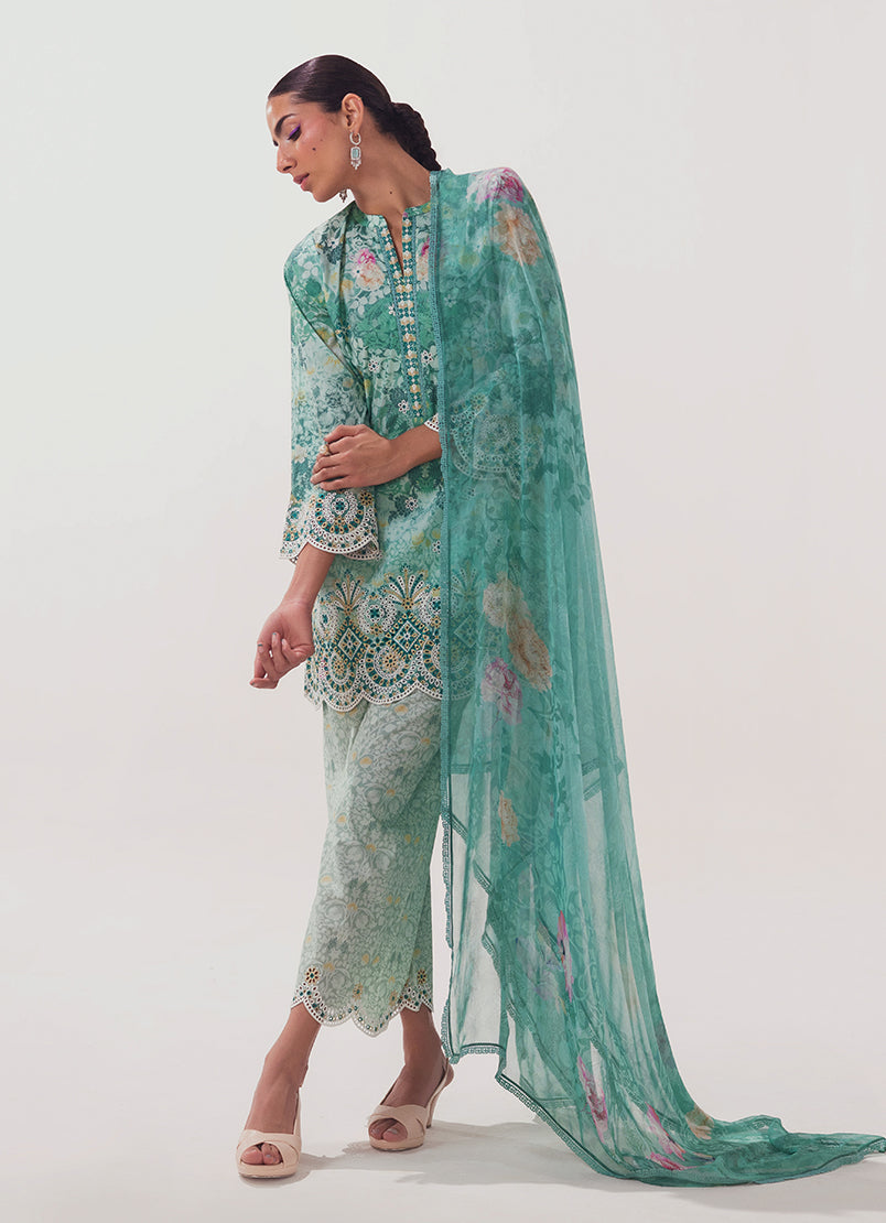 Image | Spring Basics 25 | IMPRSS-213957-12577 XS Sea Green Cotton