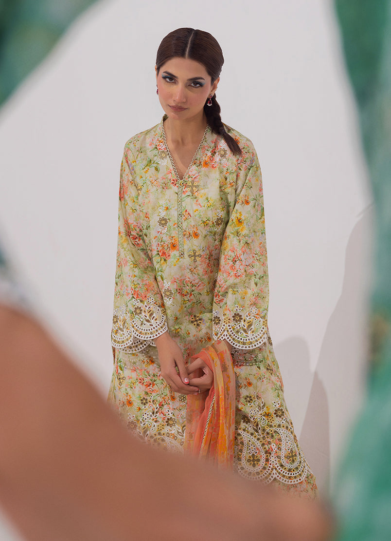 Image | Spring Basics 25 | IMPRSS-213975-12542 M Lime Yellow Cotton