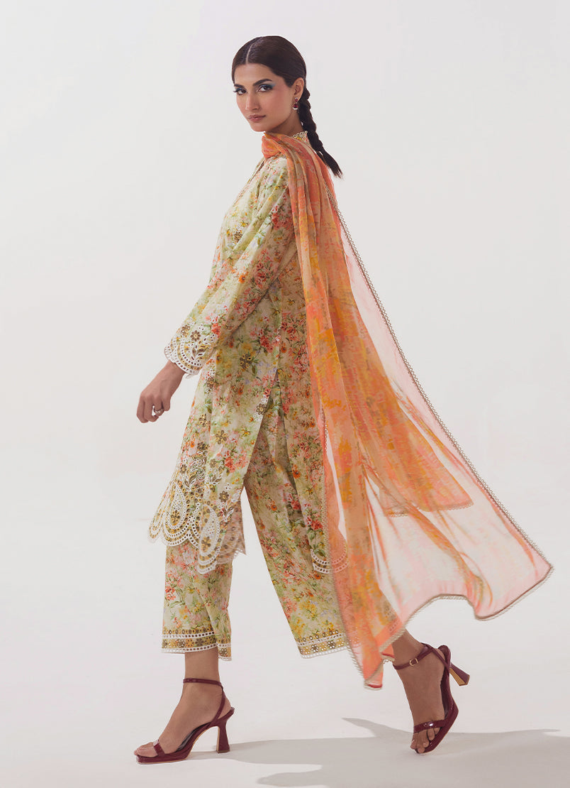 Image | Spring Basics 25 | IMPRSS-213975-12542 S Lime Yellow Cotton