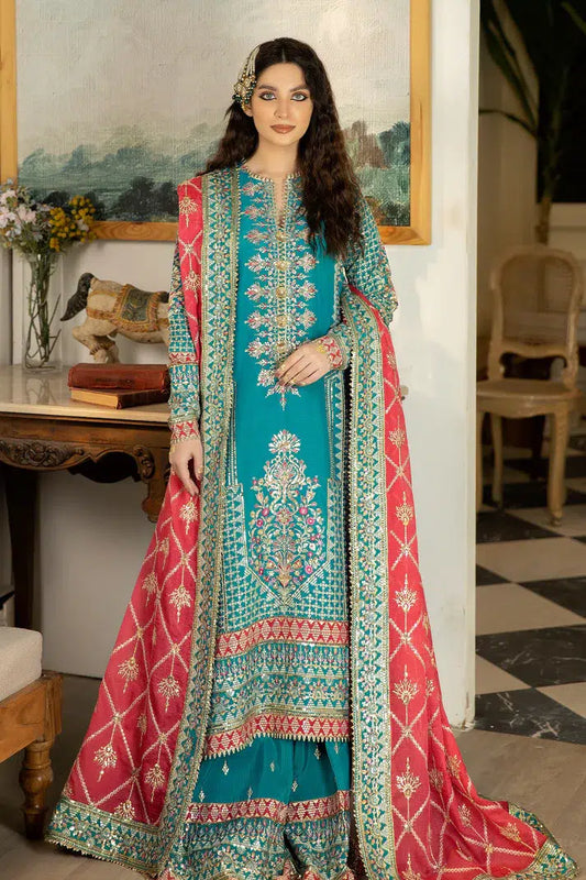 Imrozia Premium | Jahaan Ara Wedding Formals 23 | SRS-03 Raqs - Pakistani Designer Dress - by Imrozia Premium | Type: Bridal - 100% Original at Saira Sultan