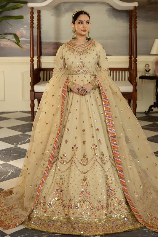 Imrozia Premium | Jahaan Ara Wedding Formals 23 | SRS-05 Uns - Pakistani Designer Dress - by Imrozia Premium | Type: Bridal - 100% Original at Saira Sultan