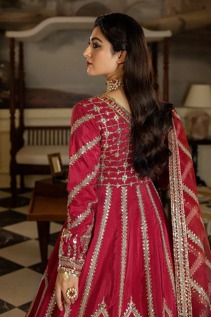 Imrozia Premium | Jahaan Ara Wedding Formals 23 | SRS-06 Surkh Roo - Pakistani Designer Dress - by Imrozia Premium | Type: Bridal - 100% Original at Saira Sultan