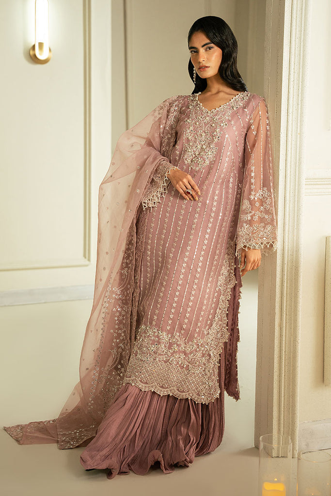 Cross Stitch | Wedding Collection 25 | ENCHANTED GARDEN XS Pink Organza