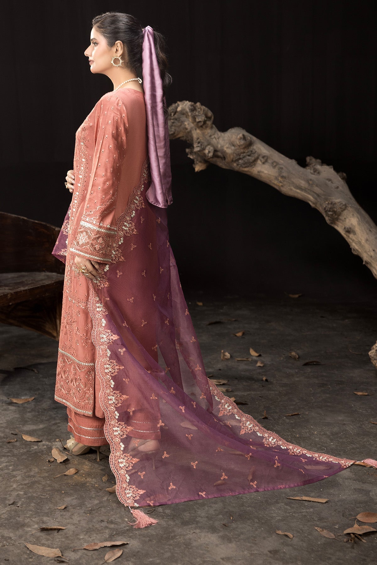 Imrozia Premium | Gulzar e Dil | I.P-102 Gul S Coral Viscose