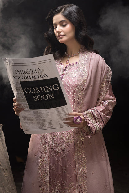 Imrozia Premium | Gulzar e Dil | I.P-104 Nighat M Soft Pink Viscose