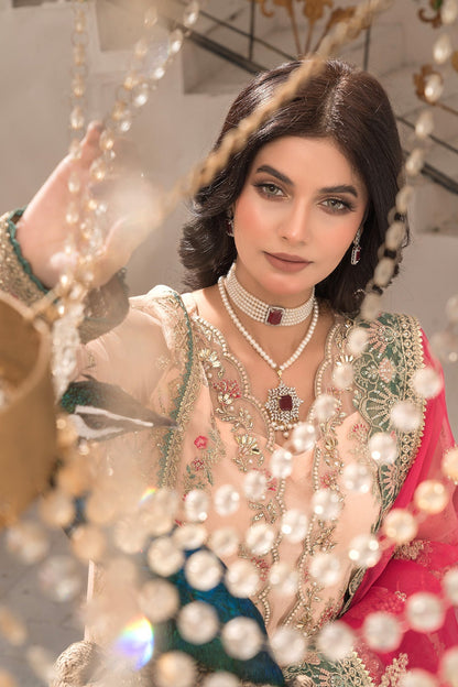 Imrozia Premium | Dilkash Formals | IP-109 Saanvi L Ivory Organza