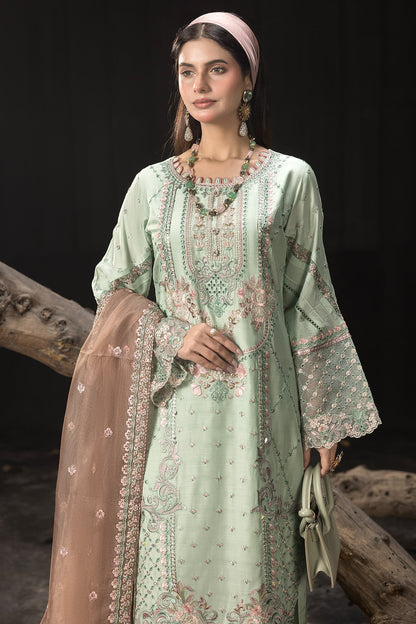 Imrozia Premium | Gulzar e Dil | I.P-99 Naghma XL Pastel Mint Viscose