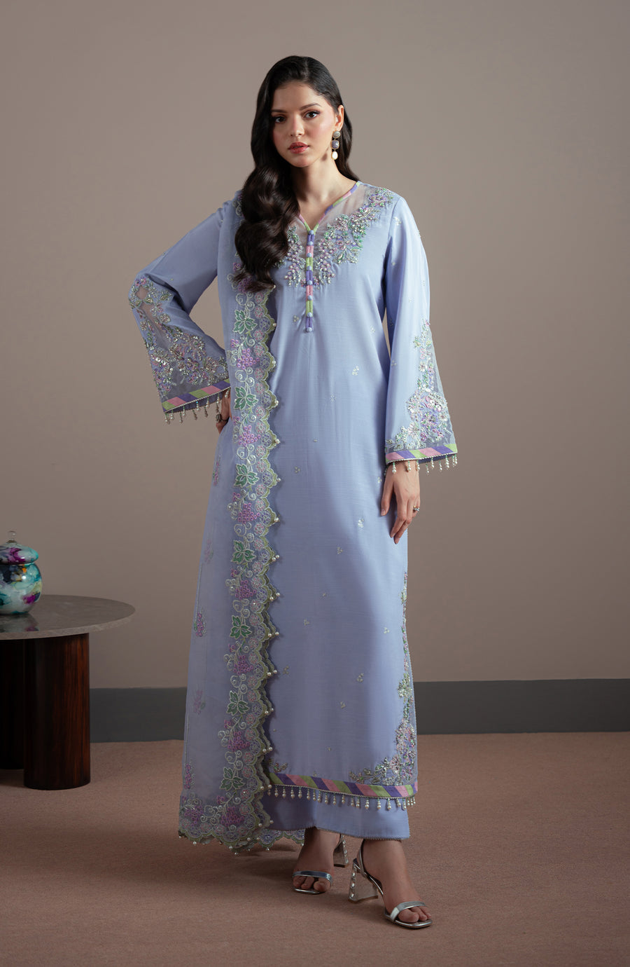 Fabiha Fatima | Elvin Pret Wear | IRIS - Pakistani Designer Dress - by Fabiha Fatima - Type : Ladies Clothes - 100% Original at Saira Sultan