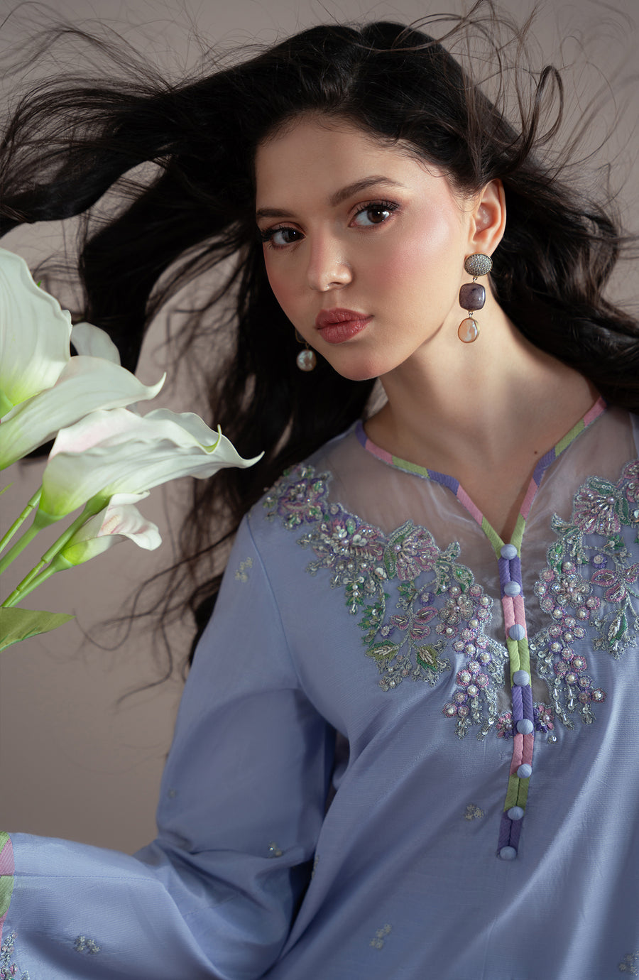 Fabiha Fatima | Elvin Pret Wear | IRIS - Pakistani Designer Dress - by Fabiha Fatima - Type : Ladies Clothes - 100% Original at Saira Sultan